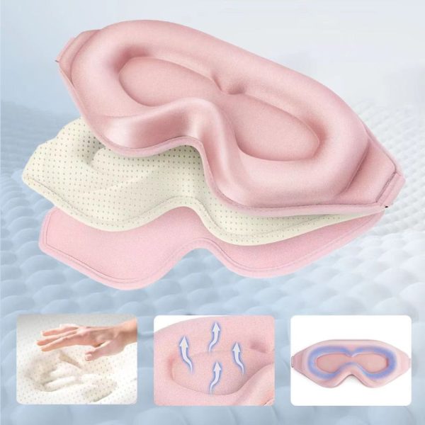 TECH-PROTECT EYESHADE SLEEP MASK BABY PINK - Image 4