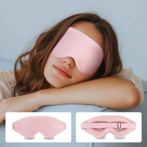 TECH-PROTECT EYESHADE SLEEP MASK BABY PINK - Image 6