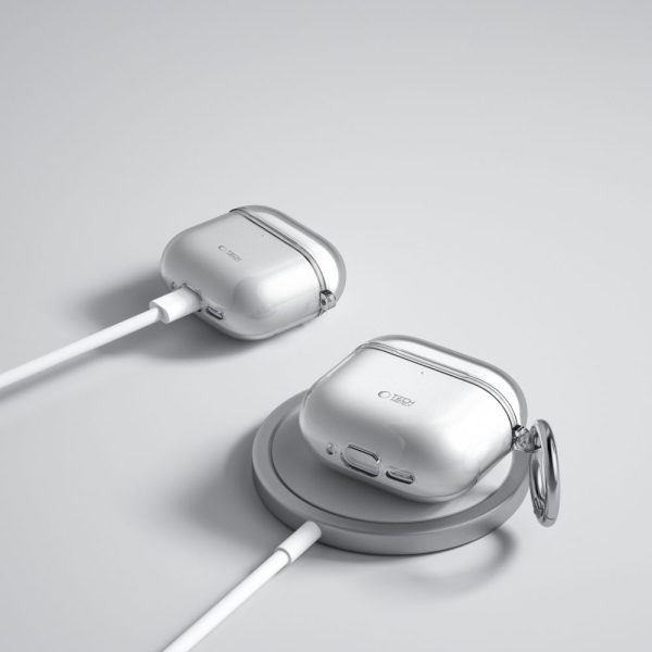 Θήκη Tech-Protect Flexair Ash Grey-Apple AirPods 4 - Image 5