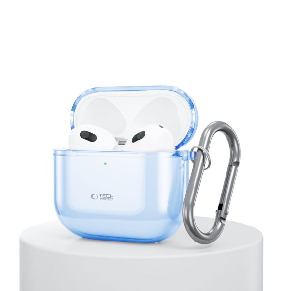 Θήκη Tech-Protect Flexair Baby Blue-Apple AirPods 4 - Image 3