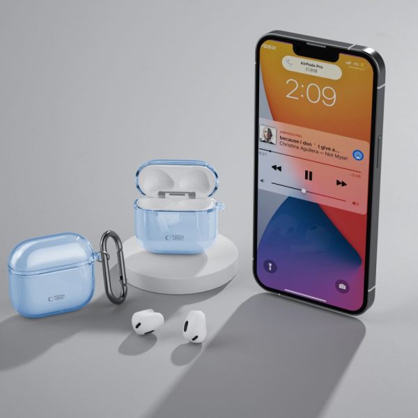 Θήκη Tech-Protect Flexair Baby Blue-Apple AirPods 4 - Image 6