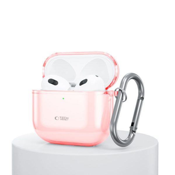 Θήκη Tech-Protect Flexair Baby Pink-Apple AirPods 4 - Image 3