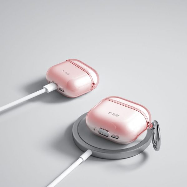 Θήκη Tech-Protect Flexair Baby Pink-Apple AirPods 4 - Image 5