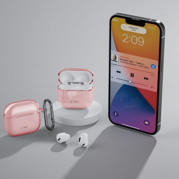 Θήκη Tech-Protect Flexair Baby Pink-Apple AirPods 4 - Image 6