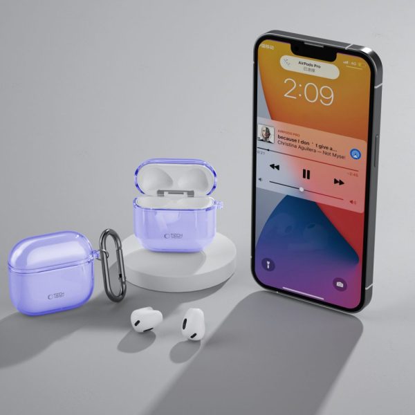 Θήκη Tech-Protect Flexair Violet-Apple AirPods 4 - Image 6