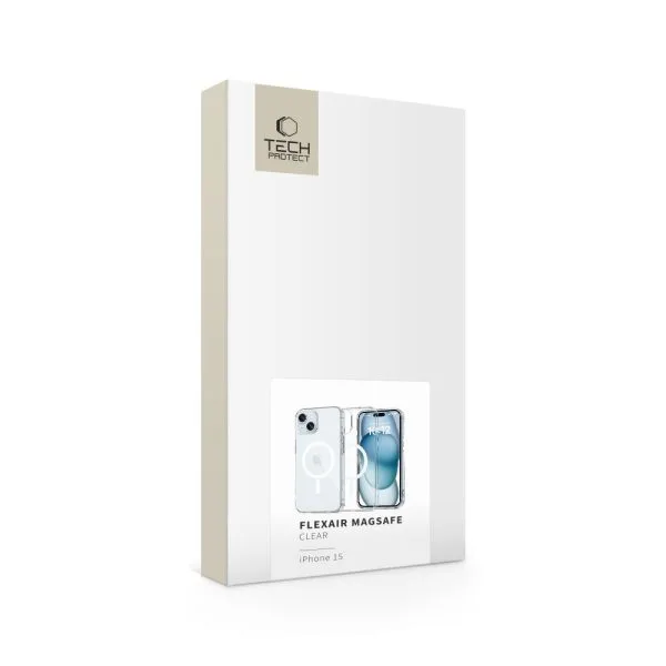Θήκη iPhone 15 Tech-Protect FlexAir MagSafe Clear - Image 5
