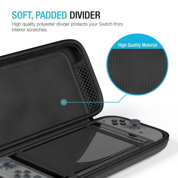 TECH-PROTECT HARDPOUCH NINTENDO SWITCH / SWITCH OLED BLACK - Image 4