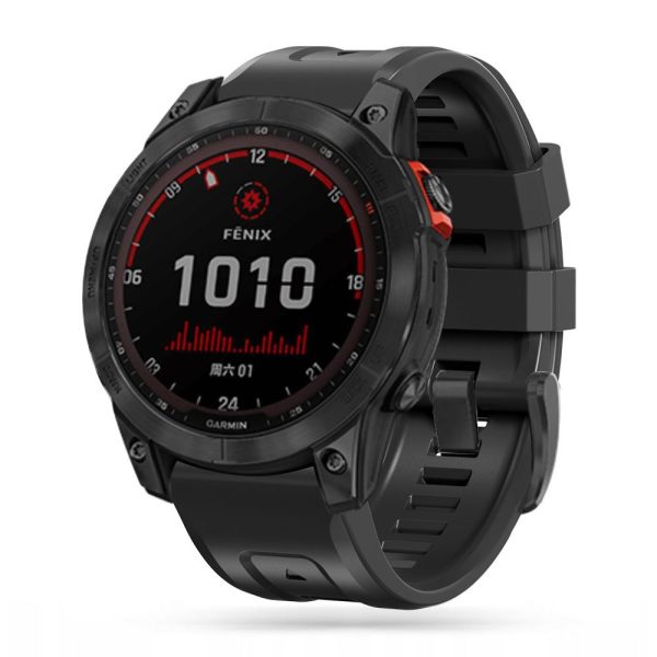 TECH-PROTECT ICONBAND GARMIN FENIX 5 / 6 / 6 PRO / 7 BLACK - Image 2