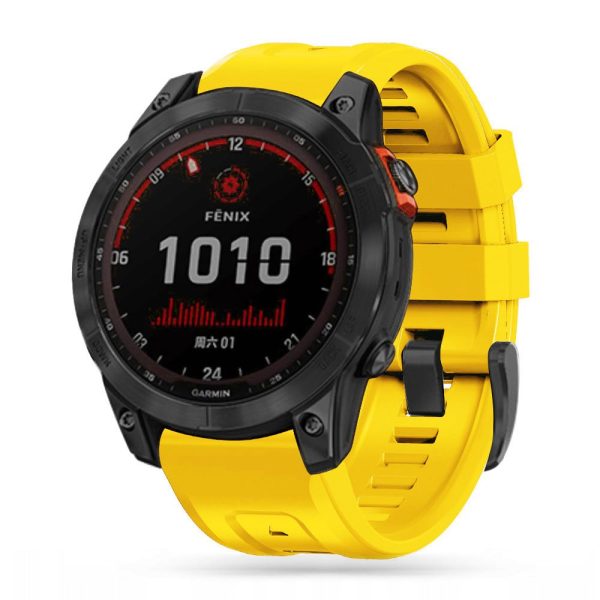 TECH-PROTECT ICONBAND GARMIN FENIX 5 / 6 / 6 PRO / 7 YELLOW - Image 2