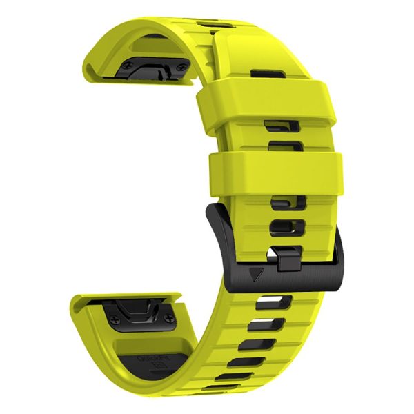 TECH-PROTECT ICONBAND PRO GARMIN FENIX 3 / 5X / 3HR / 5X PLUS / 6X / 6X PRO / 7X LIME/BLACK - Image 2