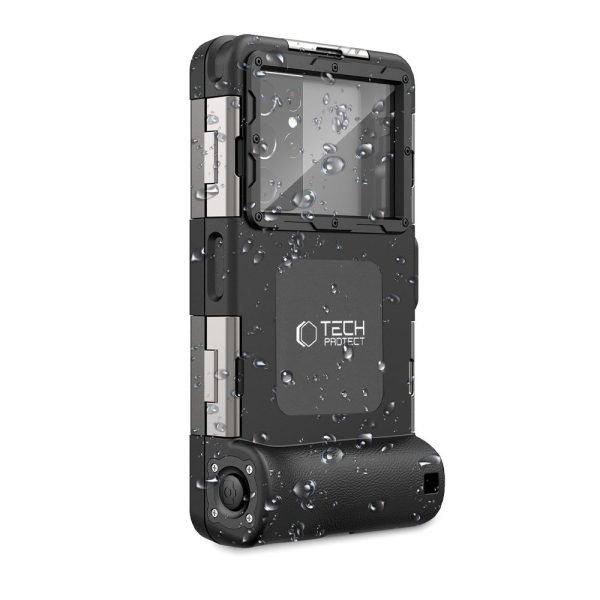 TECH-PROTECT IPX8 UNIVERSAL DIVING WATERPROOF CASE BLACK - Image 2