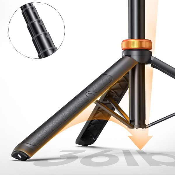 TECH-PROTECT L03S BLUETOOTH SELFIE STICK TRIPOD BLACK - Image 3