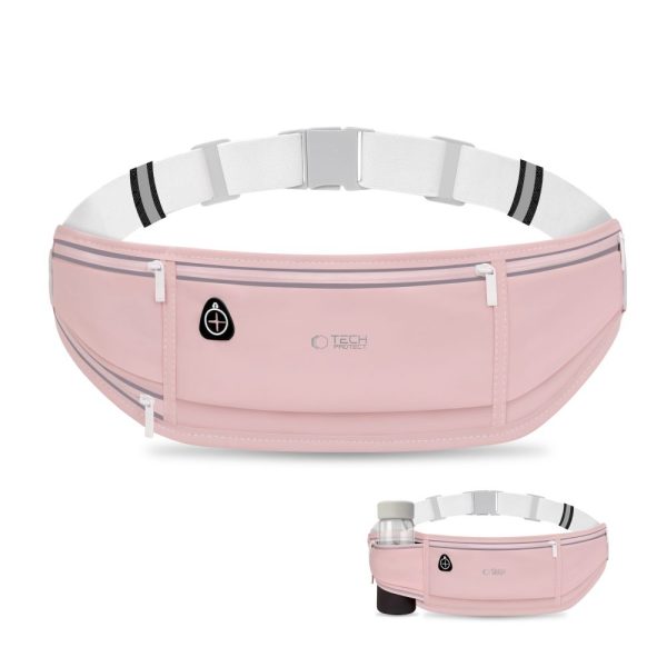 TECH-PROTECT M3 UNIVERSAL SPORT WAIST BAG DUSTY ROSE - Image 2