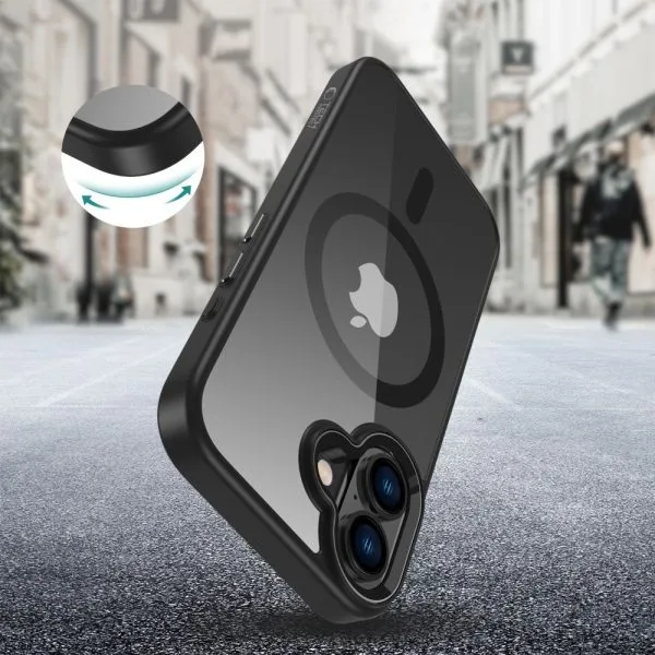 Θήκη iPhone 16 Tech-Protect MagMat MagSafe Black/Clear - Image 4