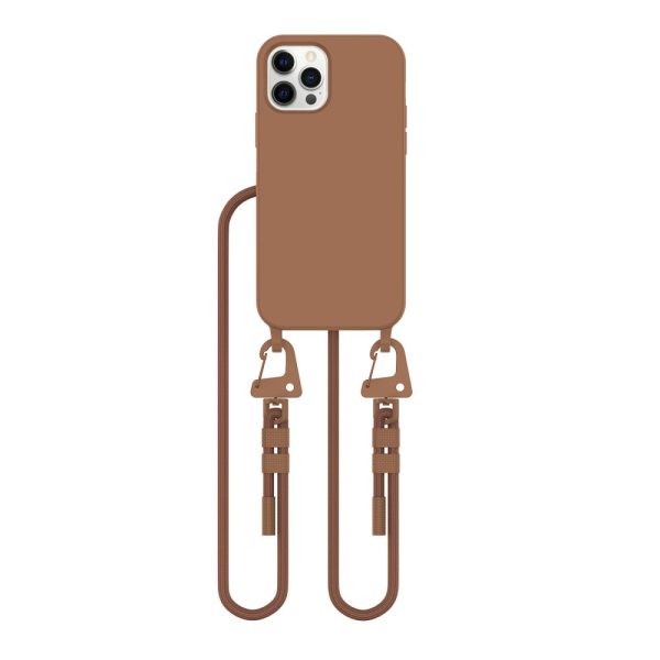 TECH-PROTECT MAGNECKLACE MAGSAFE IPHONE 12 / 12 PRO CHOCOLATE BROWN - Image 2