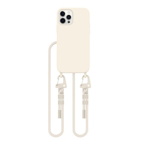 TECH-PROTECT MAGNECKLACE MAGSAFE IPHONE 12 / 12 PRO COSMIC LATTE - Image 2