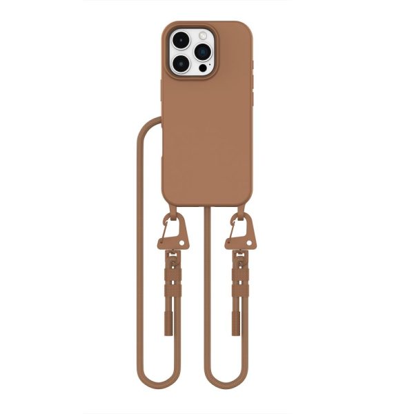 TECH-PROTECT MAGNECKLACE MAGSAFE IPHONE 16 PRO CHOCOLATE BROWN - Image 2