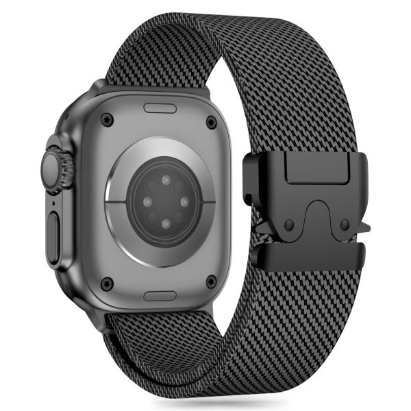 TECH-PROTECT MILANO APPLE WATCH 6 / 7 / 8 / 9 / 10 / SE / ULTRA 1 / 2 (44 / 45 / 46 / 49 MM) BLACK - Image 2