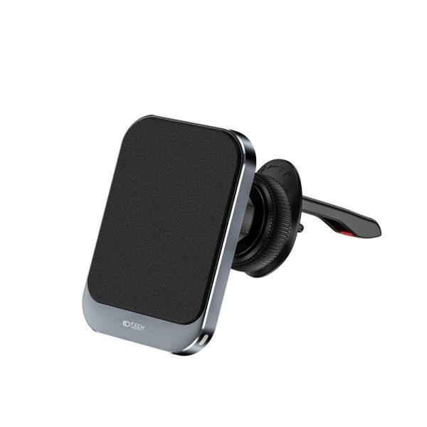 TECH-PROTECT MM15W-V2 MAGNETIC MAGSAFE VENT CAR MOUNT WIRELESS CHARGER 15W BLACK - Image 3