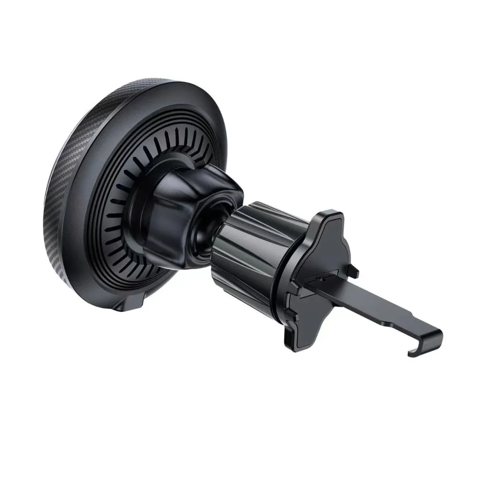 TECH-PROTECT MM15W-V4 MAGNETIC MAGSAFE VENT CAR MOUNT WIRELESS CHARGER 15W BLACK - Image 3