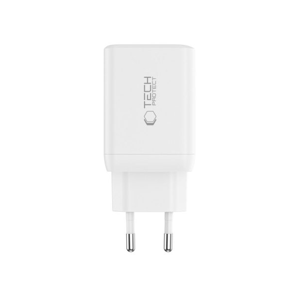 TECH-PROTECT NC45W-GAN 2-PORT NETWORK CHARGER PD45W WHITE - Image 4