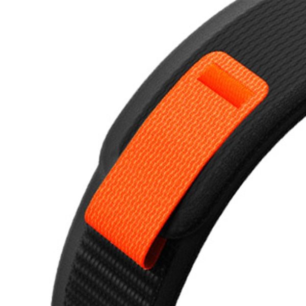 TECH-PROTECT NYLON GARMIN FENIX 3 / 5X / 3HR / 5X PLUS / 6X / 6X PRO / 7X BLACK/ORANGE - Image 3