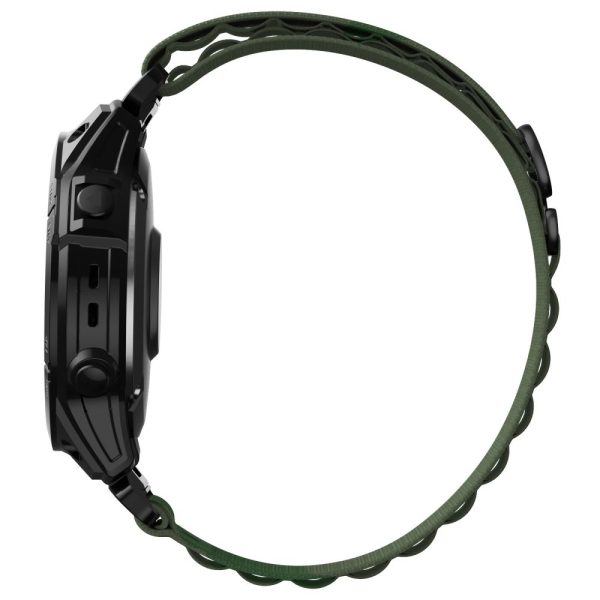 TECH-PROTECT NYLON PRO GARMIN FENIX 3 / 5X / 3HR / 5X PLUS / 6X / 6X PRO / 7X MILITARY GREEN - Image 2