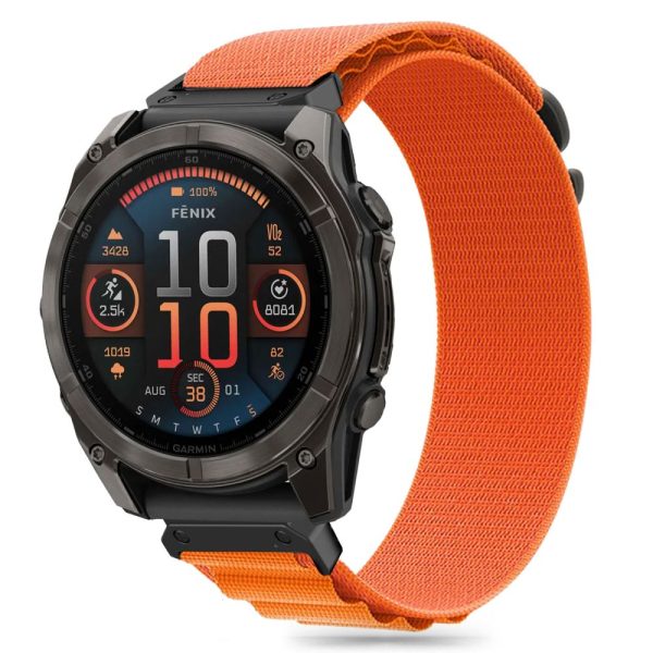 TECH-PROTECT NYLON PRO GARMIN FENIX 5X / 5X PLUS / 6X / 6X PRO / 7X / 8 (51 MM) ORANGE - Image 2