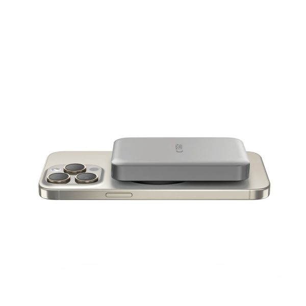 TECH-PROTECT PB11 LIFEMAG MAGSAFE POWER BANK 10000MAH TITANIUM - Image 3