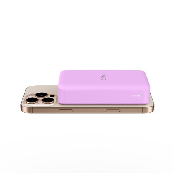 TECH-PROTECT PB12 LIFEMAG MAGSAFE POWER BANK 20000MAH LILAC - Image 3