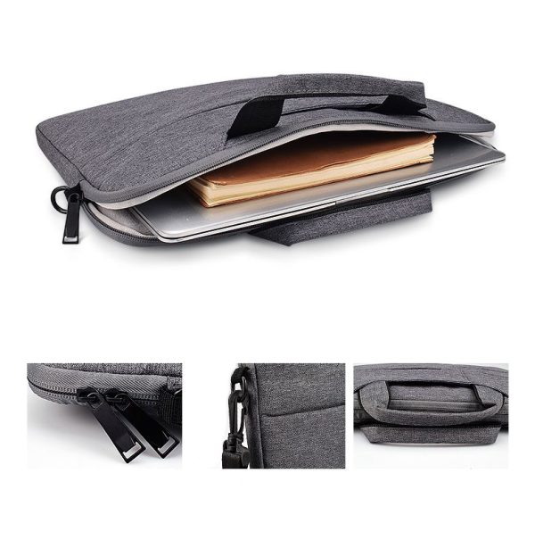 TECH-PROTECT POCKETBAG LAPTOP 14 DARK GREY - Image 4