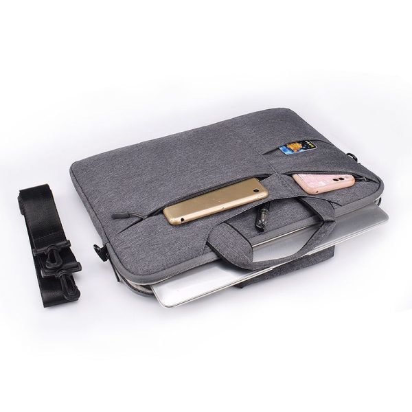 TECH-PROTECT POCKETBAG LAPTOP 14 DARK GREY - Image 5