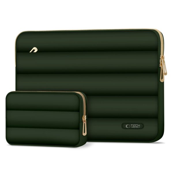 TECH-PROTECT PUFFY LAPTOP 13-14 ARMY GREEN - Image 2