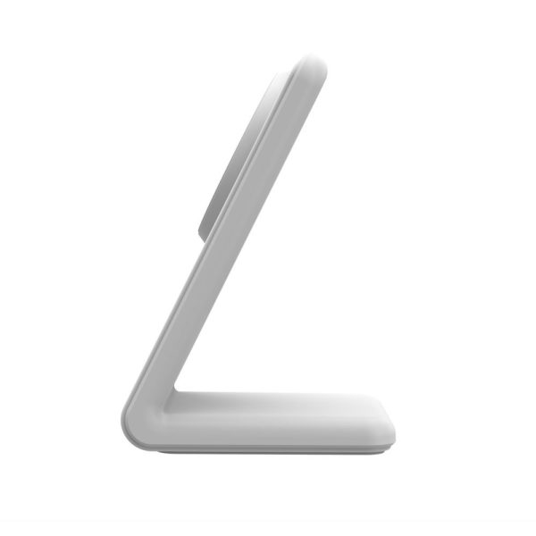 TECH-PROTECT QI15W-A38 MAGNETIC MAGSAFE WIRELESS CHARGER WHITE - Image 4