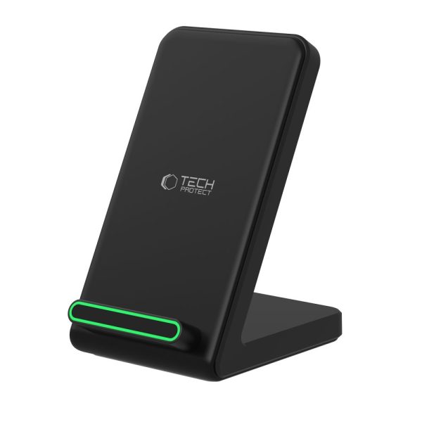 TECH-PROTECT QI15W-A40 WIRELESS CHARGER BLACK - Image 3