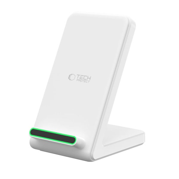 TECH-PROTECT QI15W-A40 WIRELESS CHARGER WHITE - Image 5