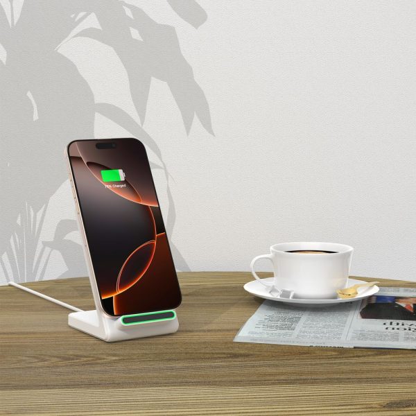 TECH-PROTECT QI15W-A40 WIRELESS CHARGER WHITE - Image 9