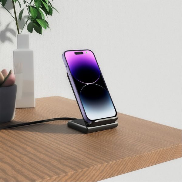 TECH-PROTECT QI15W-S2 WIRELESS CHARGER 15W BLACK - Image 4