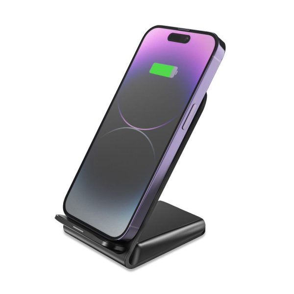 TECH-PROTECT QI15W-S2 WIRELESS CHARGER 15W BLACK - Image 5