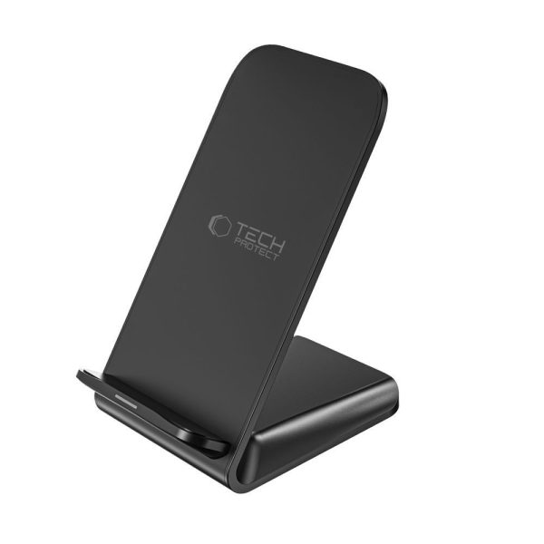 TECH-PROTECT QI15W-S2 WIRELESS CHARGER 15W BLACK - Image 6