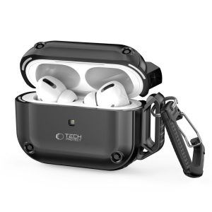 TECH-PROTECT ROUGH HOOK APPLE AIRPODS PRO 1 / 2 BLACK