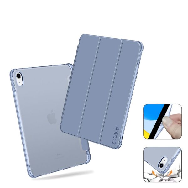 Θήκη Tech-Protect Hybrid Smart Case Pen Crystal Blue-Apple iPad 10.9" (2022) - Image 3