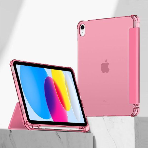 Θήκη Tech-Protect Hybrid Smart Case Pen Crystal Magenta-Apple iPad 10.9" (2022) - Image 4