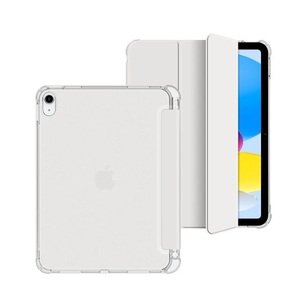 Θήκη Tech-Protect Hybrid Smart Case Pen Crystal Silver-Apple iPad 10.9" (2022) - Image 2