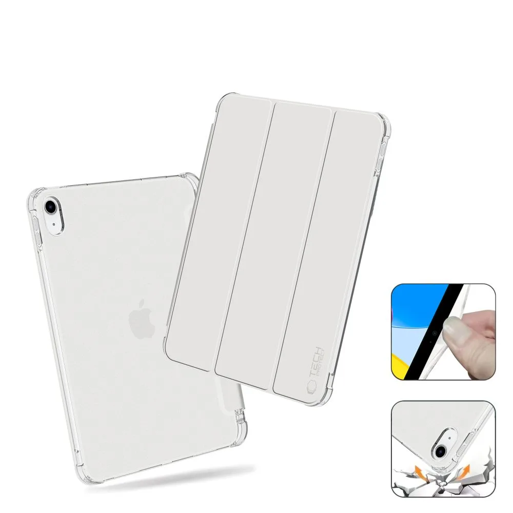 Θήκη iPad 10.9 10th Gen / iPad 11 11th Gen Tech-Protect SC Pen Hybrid Crystal Silver - Image 3