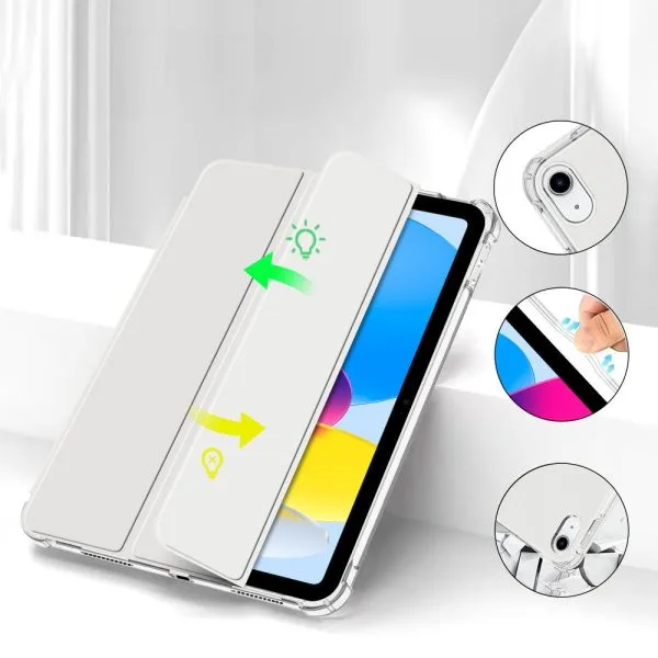 Θήκη iPad 10.9 10th Gen / iPad 11 11th Gen Tech-Protect SC Pen Hybrid Crystal Silver - Image 5