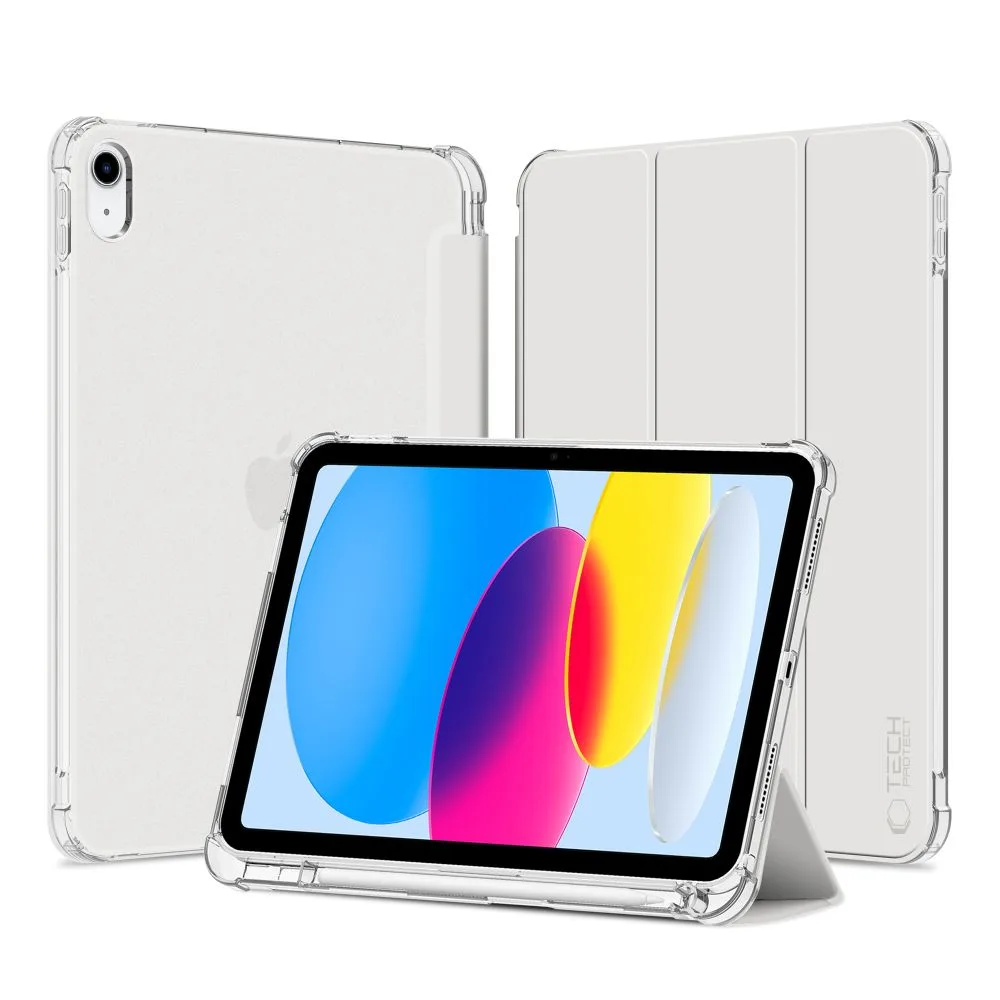 Θήκη iPad 10.9 10th Gen / iPad 11 11th Gen Tech-Protect SC Pen Hybrid Crystal Silver