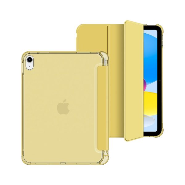 Θήκη Tech-Protect Hybrid Smart Case Pen Crystal Yellow-Apple iPad 10.9" (2022) - Image 2