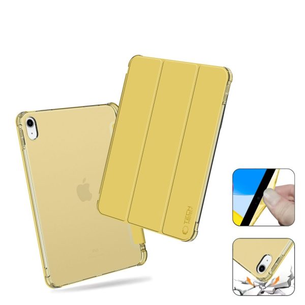 Θήκη Tech-Protect Hybrid Smart Case Pen Crystal Yellow-Apple iPad 10.9" (2022) - Image 3