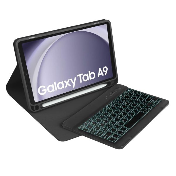 TECH-PROTECT SC PEN + KEYBOARD GALAXY TAB A9 8.7 X110 / X115 BLACK - Image 6